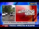 Chhattisgarh : Three naxals arrested from Bijapur