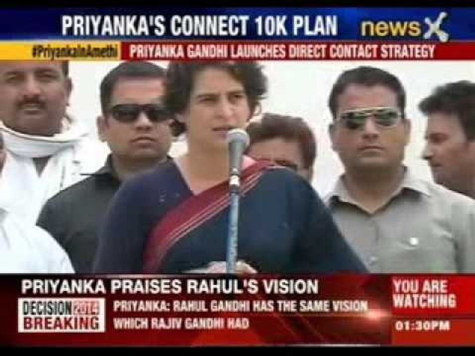 Priyanka Gandhi launches direct attack strategy