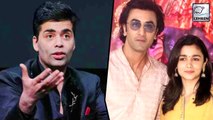 Karan Johar Embarrasses Ranbir And Alia At Akash-Shloka Pre-Wedding Bash