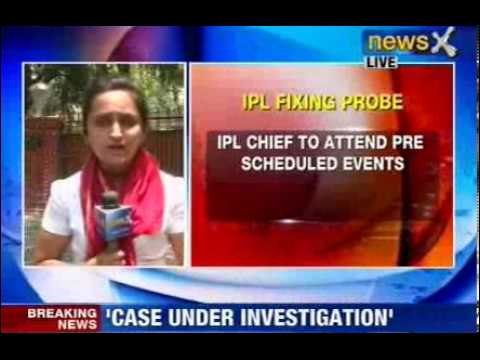 IPL Spot Fixing probe : IPL Chief Rajiv Shukla in Mumbai to attend pre-scheduled events