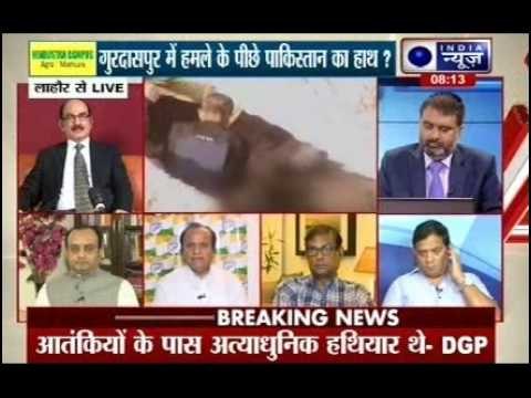 Tonight with Deepak Chaurasia: Is Pakistan responsible for Gurdaspur terror attack?