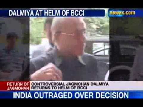 Controversial Jagmohan Dalmiya returns to the helm of BCCI