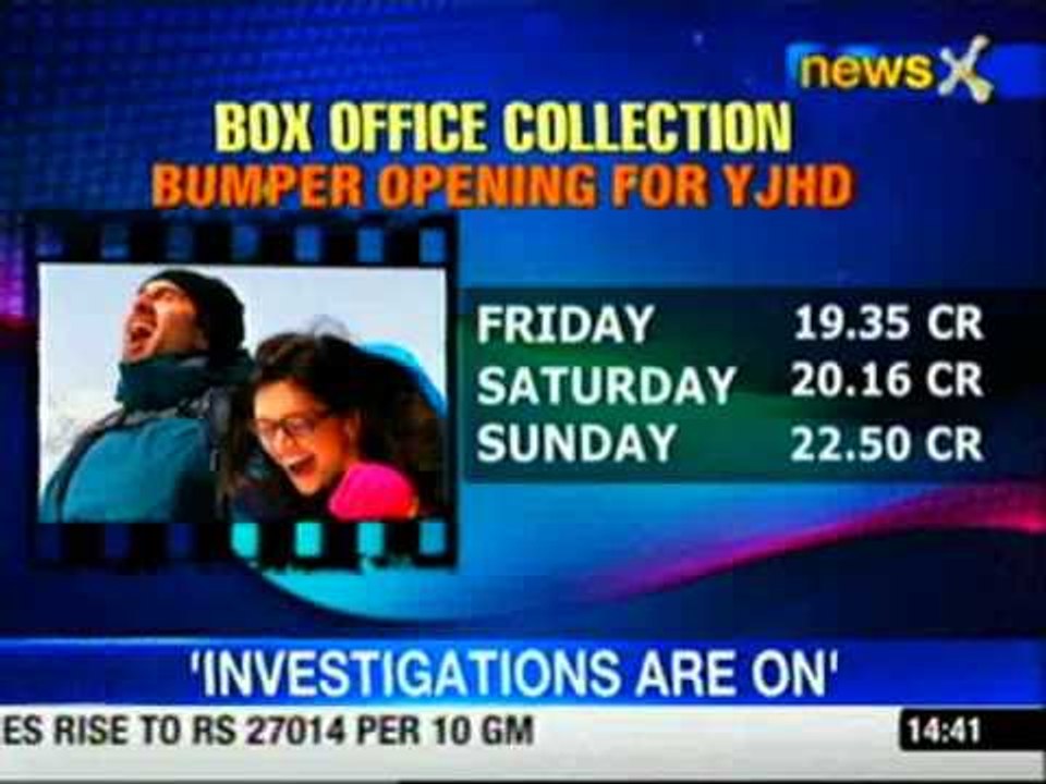 Box Office collection: Ranbir Kapoor and Deepika Padukone starrer Yeh Jawaani Hai Deewani