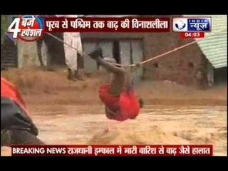 Heavy rains wreak havoc in Manipur, West Bengal and Odisha