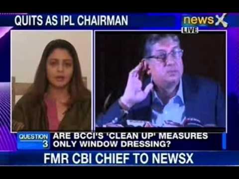 NewsX Debate : Does Shukla's going mean Srinivasan will follow? - Part 2