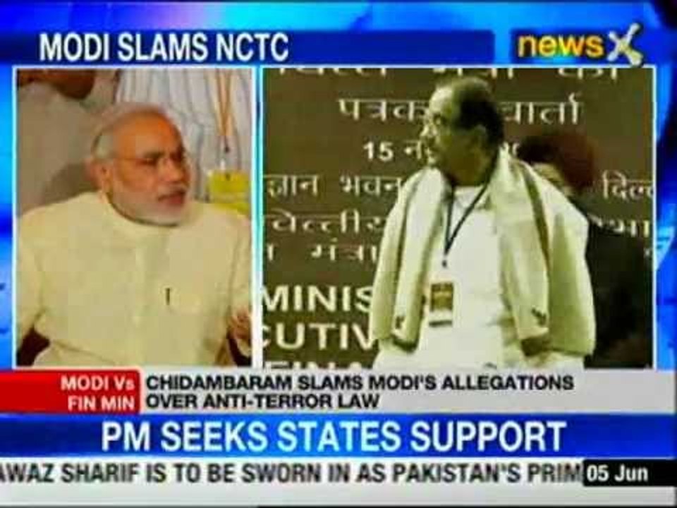 Modi slams PM, HM over NCTC talk
