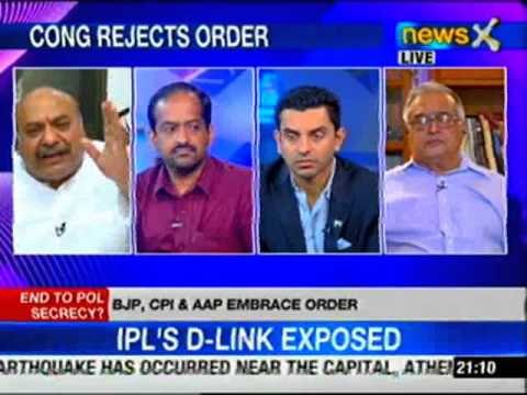 NewsX debate: CIC order stirs politics part 1