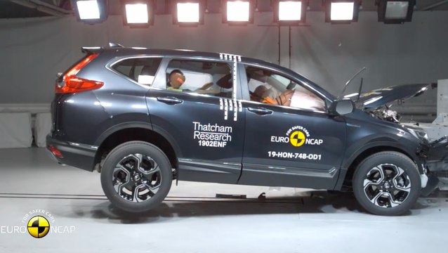 VÍDEO: El Honda CR-V se somete a los test EuroNCAP para probar su seguridad, ¿5 estrellas?
