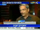 Goa CM bats for Modi