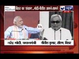 Modi warns people against Lalu-Nitish 'poison', CM Nitish Kumar rakes up 'Rajdharma
