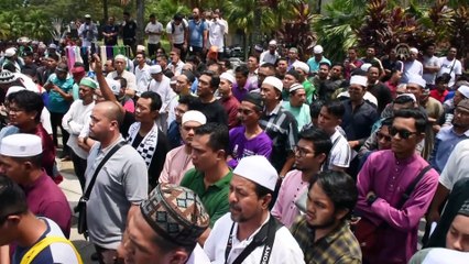 Malezya'da Hz. Muhammed'e yönelik hakaret protesto edildi - KUALA LUMPUR