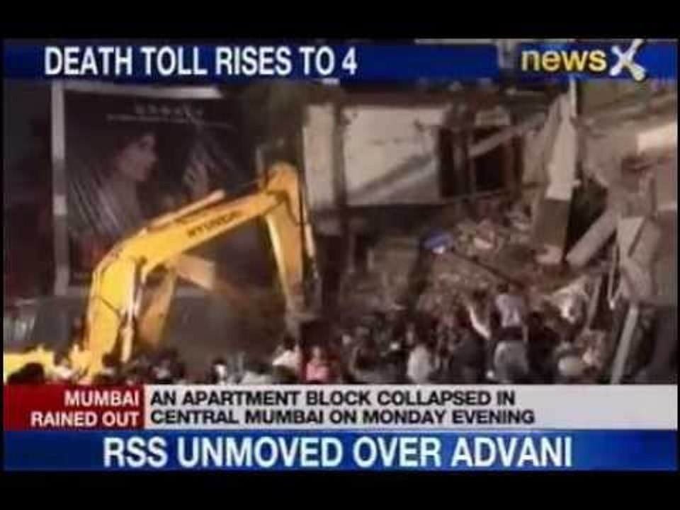 Mumbai building collapses; 4 dead