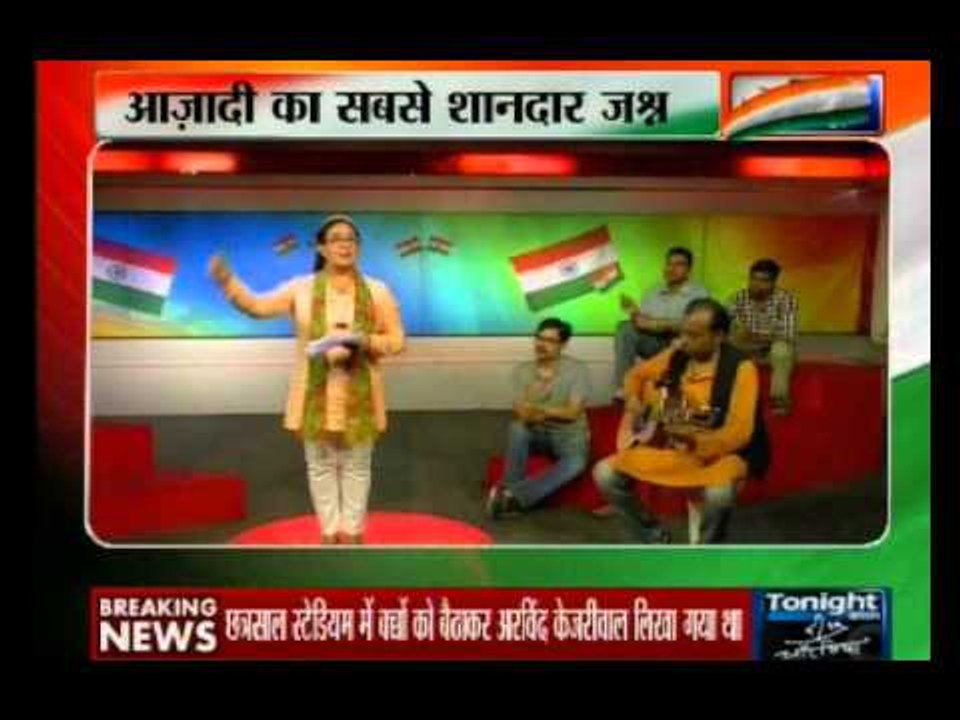 India News Exclusive: Singer Jaspinder Narula celebrate Indian Independence Day with India News