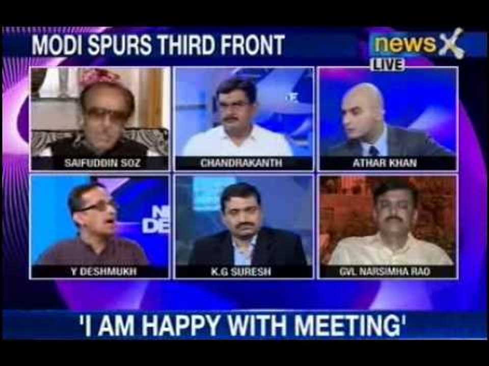 NewsX Debate: Can a third front emerge in 2014...