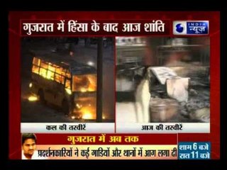 Caste protest hit PM Narendra Modi's home state, curfew in parts of Gujarat amid bandh call today