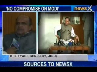 No compromise on Modi, says JD(U)'s KC Tyagi
