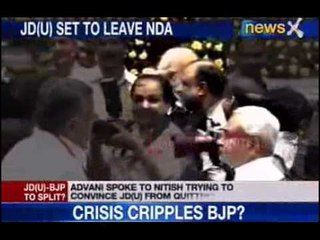 After Advani, Rajnath speaks to Nitish