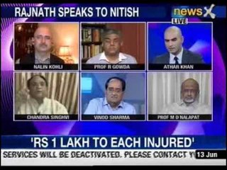 NewsX Debate: Will JD(U)'s exit be the start of the end for NDA? -- Part 2