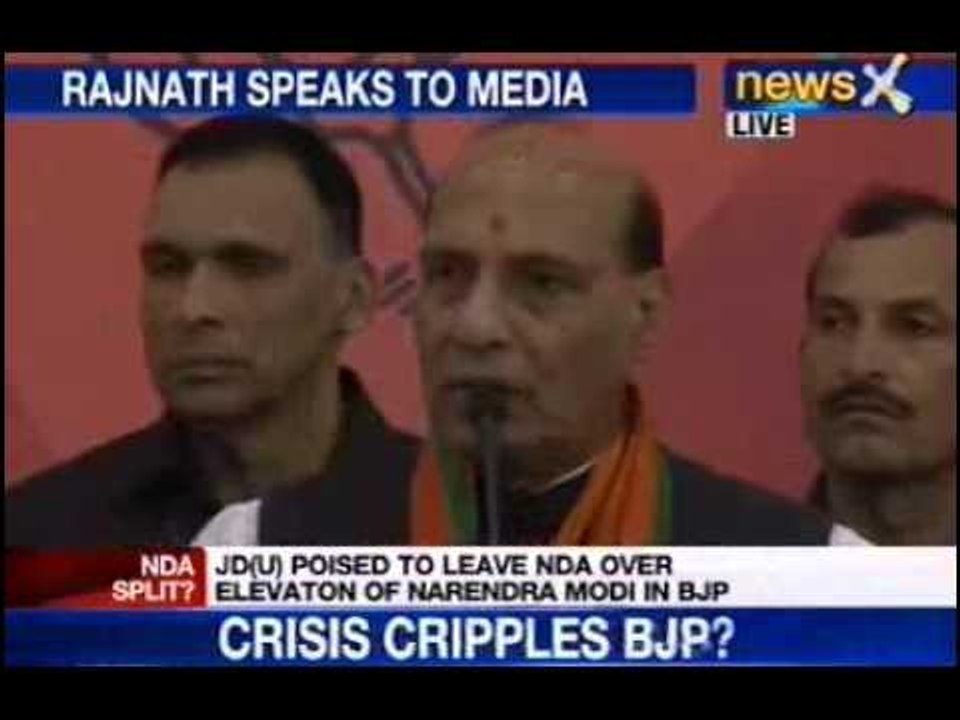 Rajnath: BJP is the only hope for voters in 2014