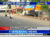 Telangana protest: Osmania student commits suicide