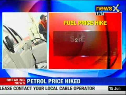 Petrol prices hiked by Rs 2, excluding VAT