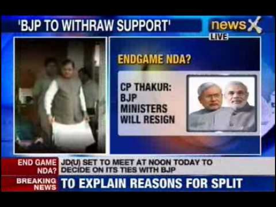 BJP asks JD(U) to divorce peacefully