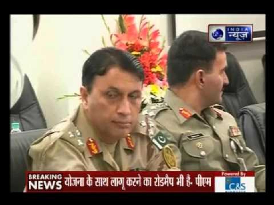 Director General-level talks on border today