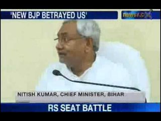 NewsX: Nitish says 'no' to work with new BJP
