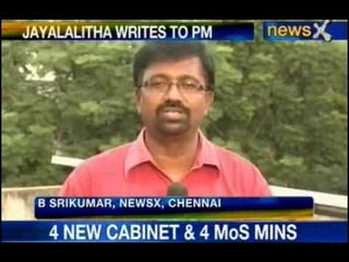 NewsX: jayalalitha writes to PM