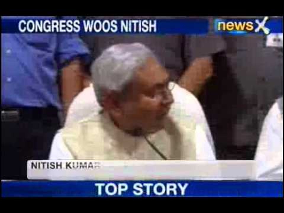 NewsX: Congress woos Nitish