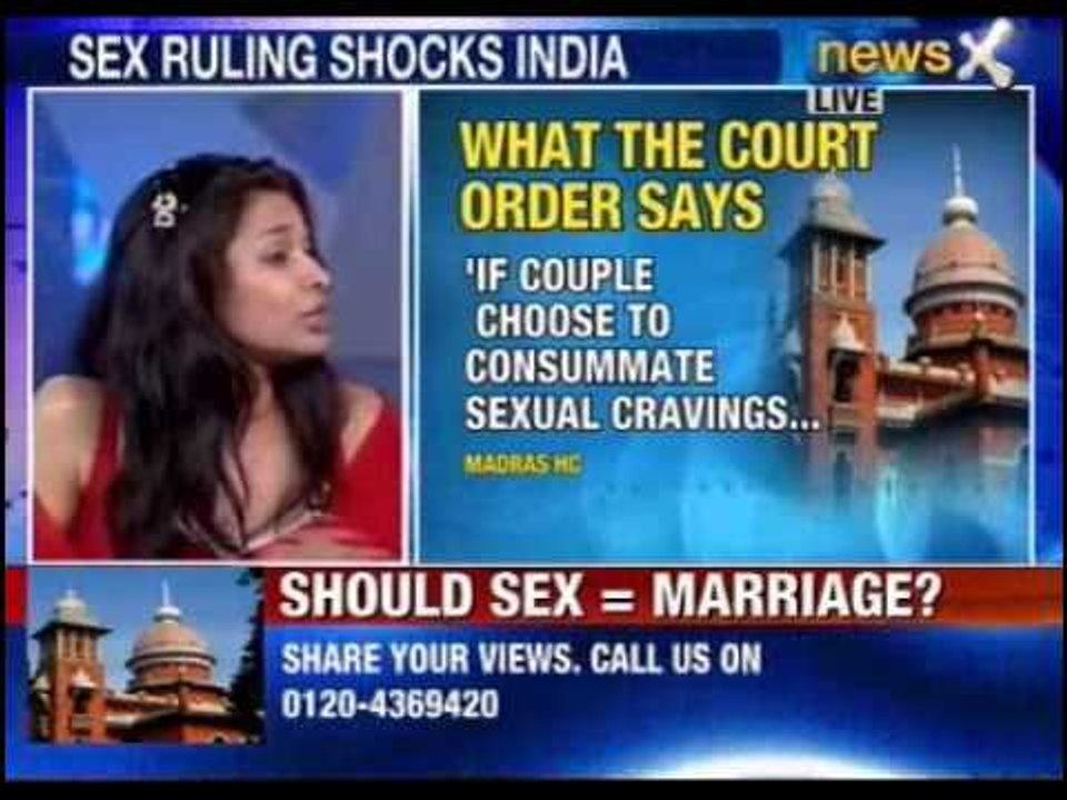 NewsX: Should pre marital sex be equated with marriage?