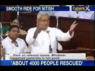 NewsX: Bihar trusts Nitish, 126 votes in favour