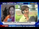 NewsX: No one is allowed to tap anyone's phone, says Congress