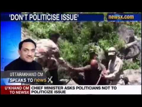 Uttarakhand floods 2013: Vijay Bahuguna talks to NewsX