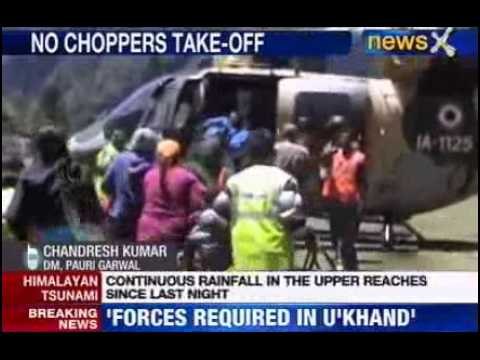 Uttarakhand Flood:Weather disrupts copter services