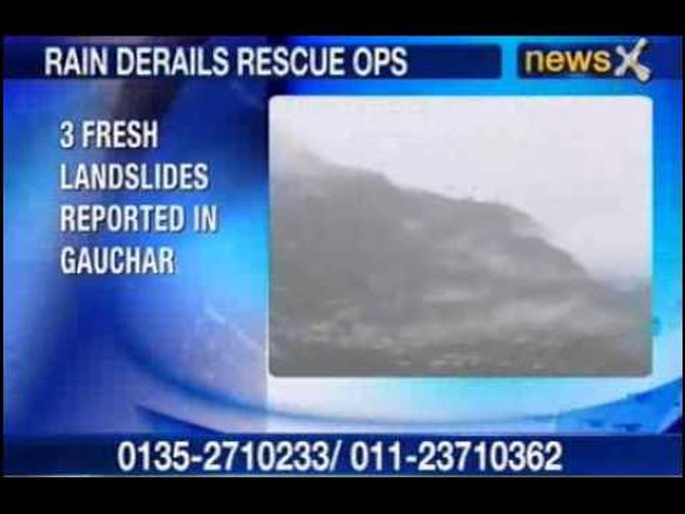 NewsX: After fresh landslides, Rahul Gandhi stu...