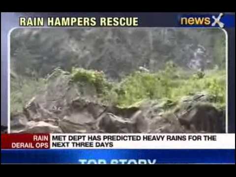 NewsX: Uttarakhand floods: Rain hampers rescue operations