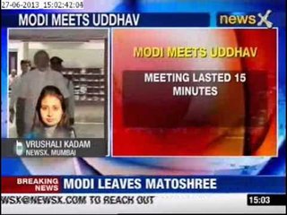 News X: Narendra Modi meets Uddhav Thackeray