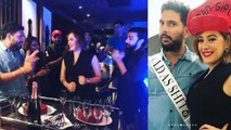 Yuvraj Singh,Harbhajan and Ashish Nehra had a blast at Hazel keech's birthday party| वनइंडिया हिंदी