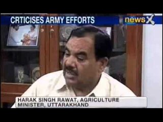 Uttarakhand floods 2013: Harak Singh snubs army