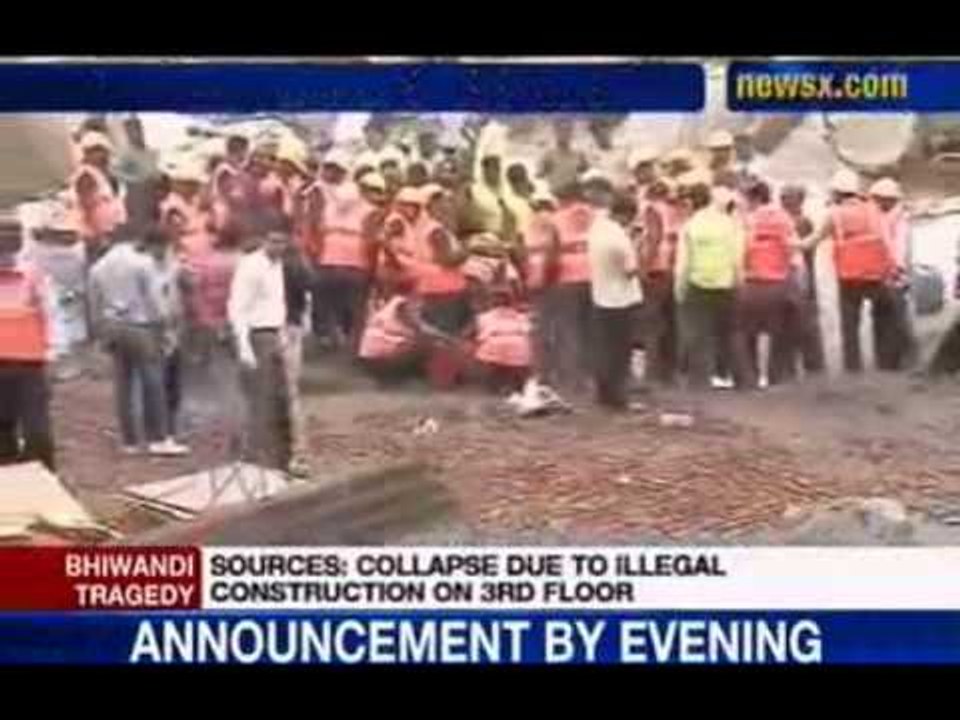 NewsX: Building collapses in Thane