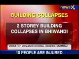 NewsX: Building collapse in Mumbai,25 trapped