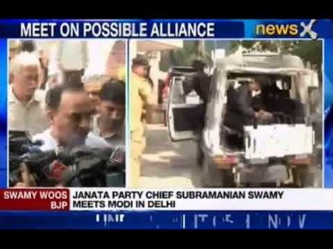 NewsX: Subramanian Swamy speaks on BJP-JP alliance