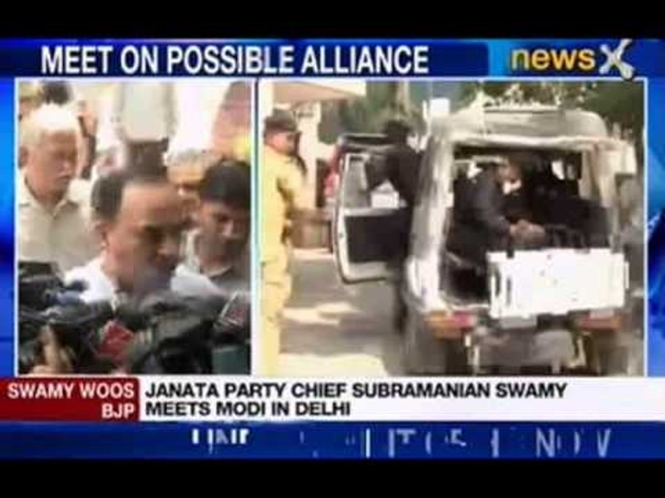 NewsX: Subramanian Swamy speaks on BJP-JP alliance