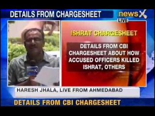 Ishrat Jahan Encounter: Revelations on CBI chargesheet