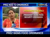 NewsX: President clears food security bill