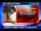 NewsX: BJP MP Kirti Azad detained at Heathrow airport