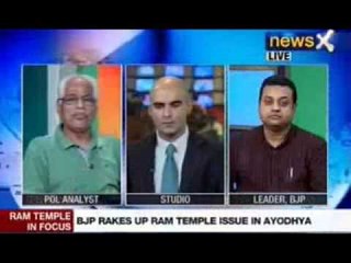 NewsX: It's Ram Mandir again for BJP