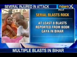 下载视频: NewsX: Bomb Blasts in Bodh Gaya, Bihar