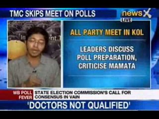 NewsX: TMC skips meet on polls